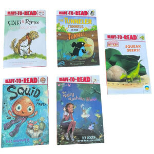 Lot of 5 NEW Ready to Read Level 1 Hardcover Readers -NEW Titles Released 2025